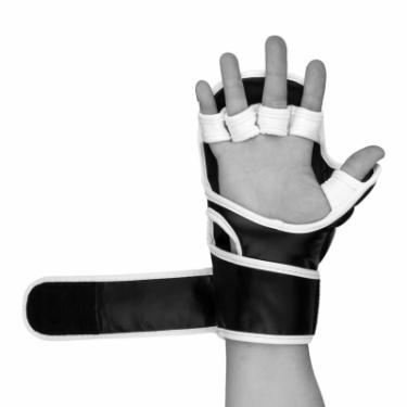 Перчатки для карате PowerPlay 3092KRT Black/White S Фото 5