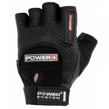 Перчатки для фитнеса Power System Power Plus PS-2500 Black M Фото 1