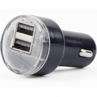 Зарядное устройство EnerGenie USB 2.1A black Фото 1