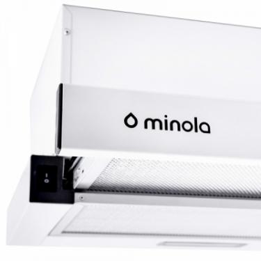Вытяжка кухонная Minola HTL 5214 WH 700 LED Фото 4