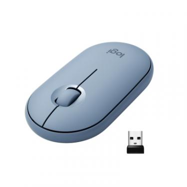 Мышка Logitech M350 Wireless Blue Grey Фото