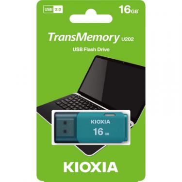 USB флеш накопитель Kioxia 16GB TransMemory U202 Blue USB 2.0 Фото 2