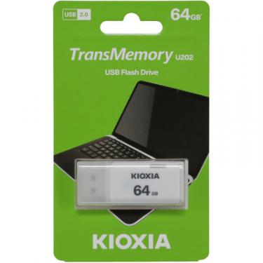 USB флеш накопитель Kioxia 64GB U202 White USB 2.0 Фото 2