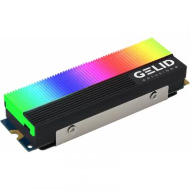 Радиатор охлаждения Gelid Solutions GLINT ARGB M.2 2280 SSD Фото 1