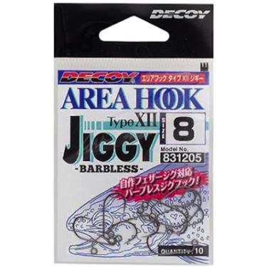 Крючок Decoy AH-12 Area Hook Jiggy 06 (10 шт/уп) Фото 1