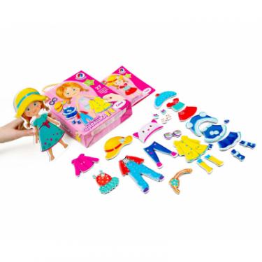 Развивающая игрушка Vladi Toys Магнитная одевалка Соня, укр. Фото 1