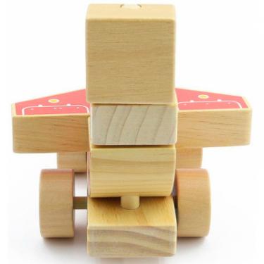 Развивающая игрушка Мир деревянных игрушек Самолет Фото 1
