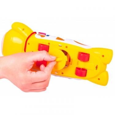 Развивающая игрушка BeBeLino Ксилофон-сортер на колесах, желтый Фото 6