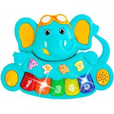Развивающая игрушка BeBeLino Слон, музыкальная панель Фото