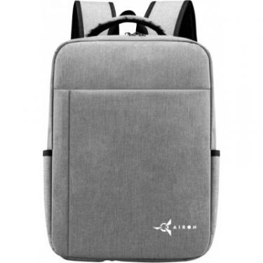 Рюкзак для ноутбука AirOn 15.6" Weekend 15L Grey Фото