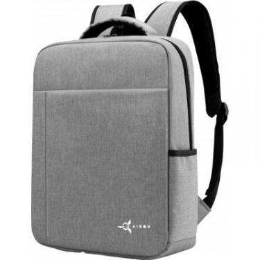 Рюкзак для ноутбука AirOn 15.6" Weekend 15L Grey Фото 1
