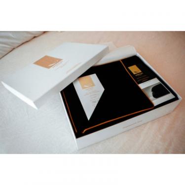 Постельное белье MirSon Сатин Premium Corner Black Pearl 110х140 Фото 5