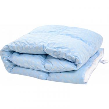 Одеяло MirSon пуховое 1840 Bio-Blue 70% пух деми 155x215 см Фото