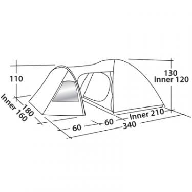 Палатка Easy Camp Blazar 300 Rustic Green Фото 1
