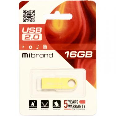 USB флеш накопитель Mibrand 64GB Puma Gold USB 2.0 Фото 1