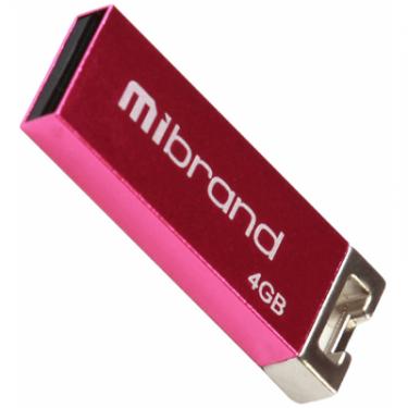 USB флеш накопитель Mibrand 4GB Сhameleon Pink USB 2.0 Фото