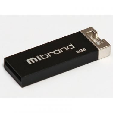 USB флеш накопитель Mibrand 8GB Сhameleon Black USB 2.0 Фото