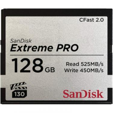 Карта памяти SanDisk 128GB Compact Flash eXtreme Pro Фото