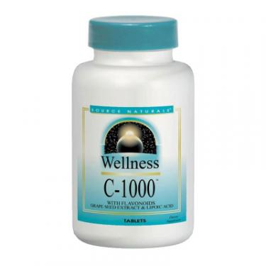 Витамин Source Naturals Витамин С-1000, Wellness, 50 таблеток Фото