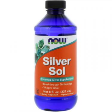 Минералы Now Foods Коллоидное Серебро, Silver Sol, 8 жидких унций (2 Фото