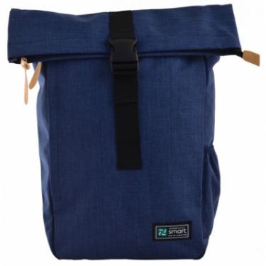 Рюкзак школьный Smart Roll-top T-70 Ink blue Фото