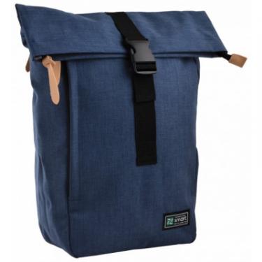 Рюкзак школьный Smart Roll-top T-70 Ink blue Фото 1