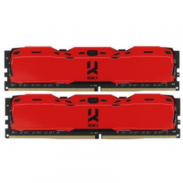 Модуль памяти для компьютера Goodram DDR4 8GB (2x4GB) 3000 MHz Iridium X Red Фото