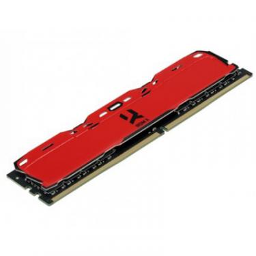 Модуль памяти для компьютера Goodram DDR4 8GB (2x4GB) 3000 MHz Iridium X Red Фото 1