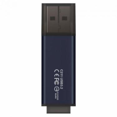 USB флеш накопитель Team 128GB C211 Blue USB 3.0 Фото 1