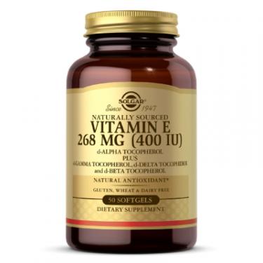 Витамин Solgar Витамин Е, 268 мг (400 МЕ), Vitamin E, d-Alpha Toc Фото