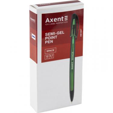 Ручка масляная Axent Space Синяя 0.7 мм Фото 1