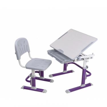 Парта со стулом Cubby Lupin VG (purple, grey) Фото