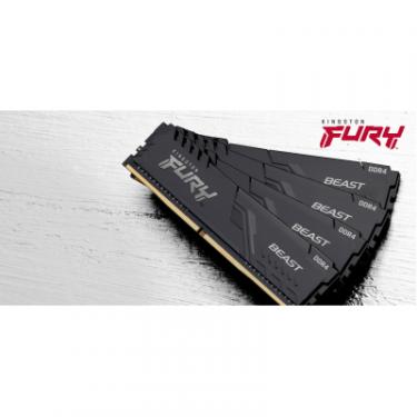 Модуль памяти для компьютера Kingston Fury (ex.HyperX) DDR4 4GB 2666 MHz Fury Beast Black Фото 4