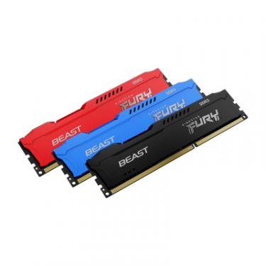 Модуль памяти для компьютера Kingston Fury (ex.HyperX) DDR3 8GB (2x4GB) 1866 MHz Fury Beast Red Фото 6