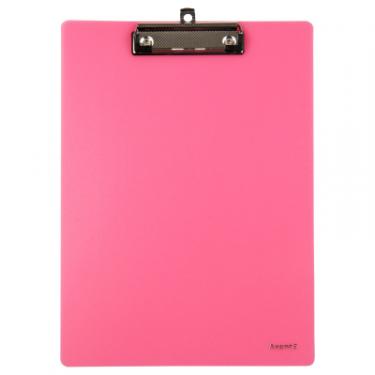 Клипборд-папка Axent с металлическим клипом А4 Розовая Фото