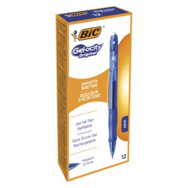 Ручка гелевая Bic Gel-Ocity Original, синяя Фото 1