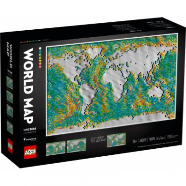 Конструктор LEGO Art Карта мира 11695 деталей Фото
