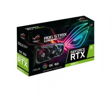 Видеокарта ASUS GeForce RTX3060Ti 8Gb ROG STRIX OC GAMING V2 LHR Фото 9