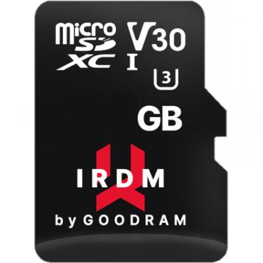 Карта памяти Goodram 128GB microSDXC class 10 UHS-I/U3 IRDM Фото