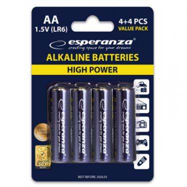 Батарейка Esperanza AA LR6 Alkaline * 8 Фото 2