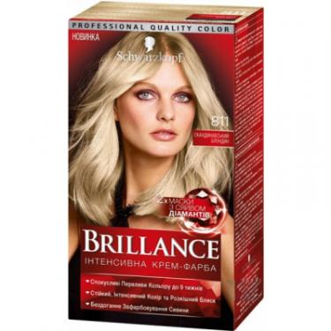 Краска для волос Brillance 811-Скандинавский блондин 142.5 мл Фото