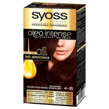 Краска для волос Syoss Oleo Intense 4-15 Каштановый 115 мл Фото