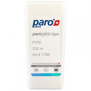 Зубная нить Paro Swiss glide-tape лента тефлоновая 200 м Фото