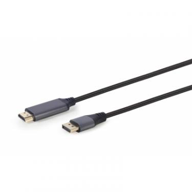Кабель мультимедийный Cablexpert DisplayPort to HDMI 1.8m 4K 60Hz Фото 1