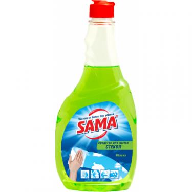 Средство для мытья стекла Sama Яблоко сменный блок 500 мл Фото