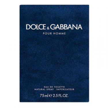 Туалетная вода Dolce&Gabbana Pour Homme 75 мл Фото 1