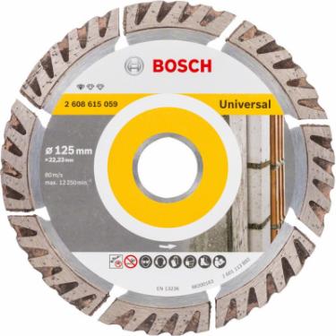 Диск пильный Bosch Standart for Universal 125-22.23, по бетону Фото