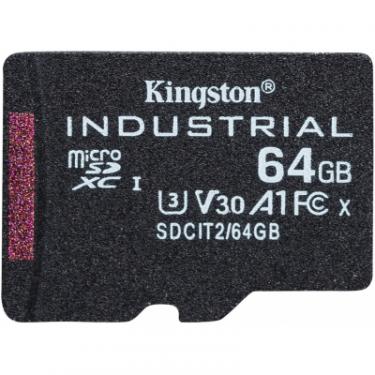 Карта памяти Kingston 64GB microSDXC class 10 UHS-I V30 A1 Фото