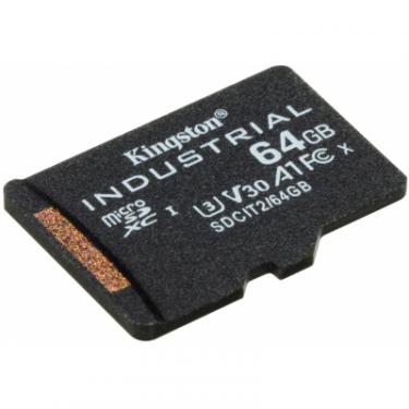 Карта памяти Kingston 64GB microSDXC class 10 UHS-I V30 A1 Фото 1