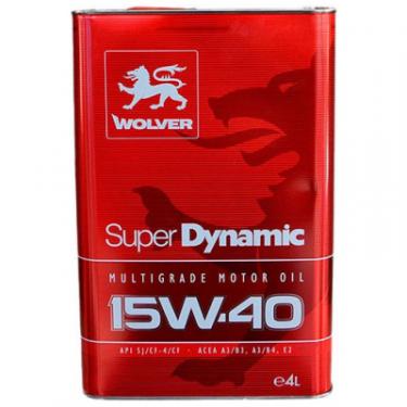 Моторное масло Wolver Super Dinamic 15W-40 4л Фото